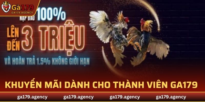Nhận ưu đãi nhập tràn khi trở thành thành viên GA179