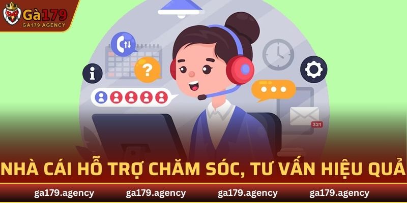 Nhà cái hỗ trợ chăm sóc, tư vấn hiệu quả qua nhiều phương thức